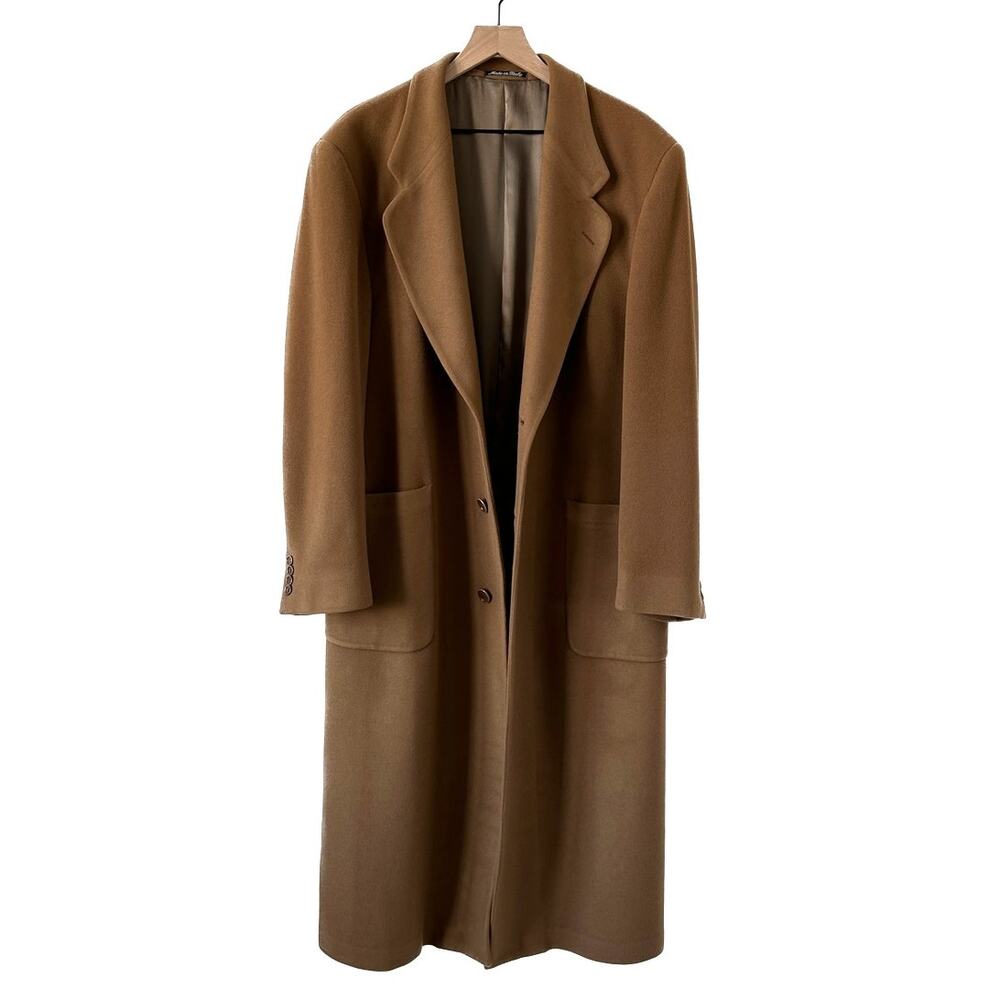 VALENTINO Vintage 1980's Wool Maxi Coat Size IT40 - Picture 10 of 16